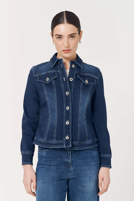 Куртка из денима с потертостями Бренд Caterina Leman