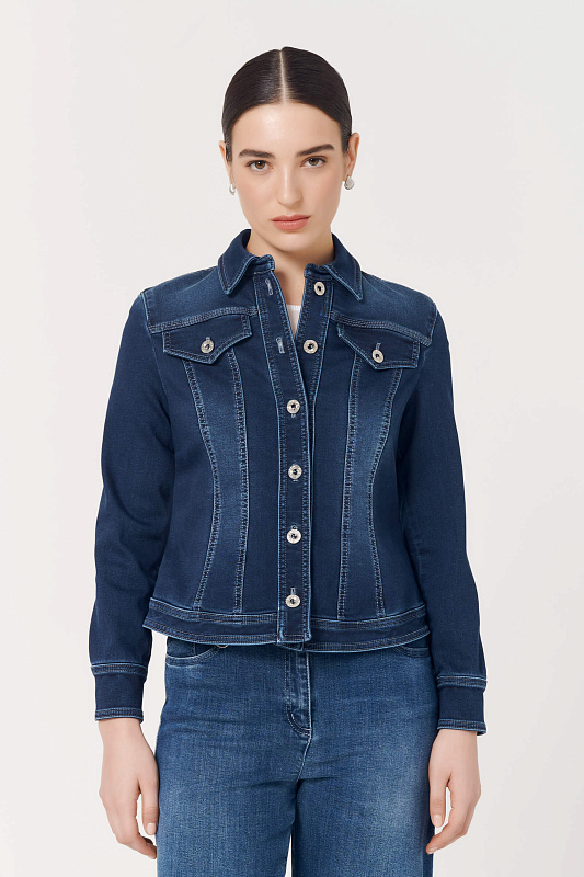 Куртка из денима с потертостями Бренд Caterina Leman