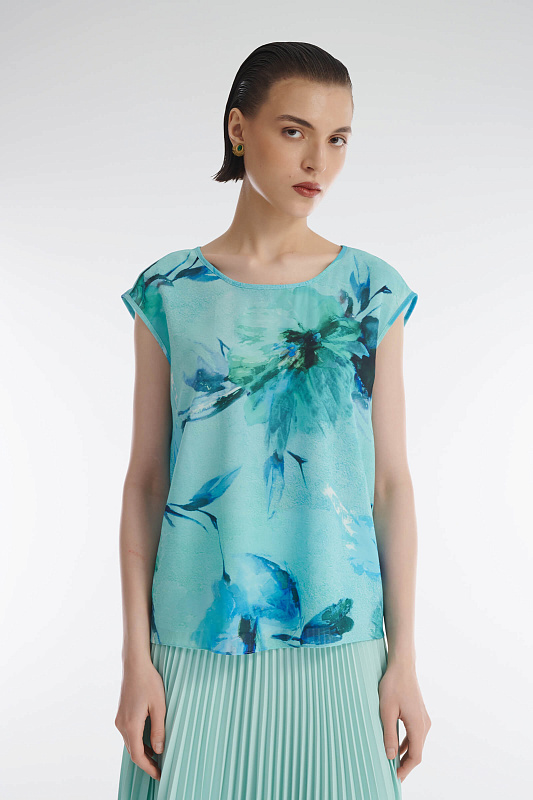 Топ с цветочным принтом Бренд Caterina Leman