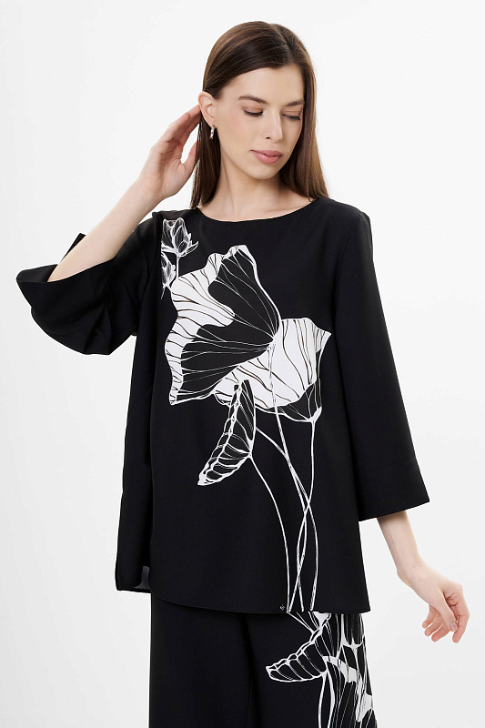 Блузка с укороченным рукавом Бренд Luisa Viola