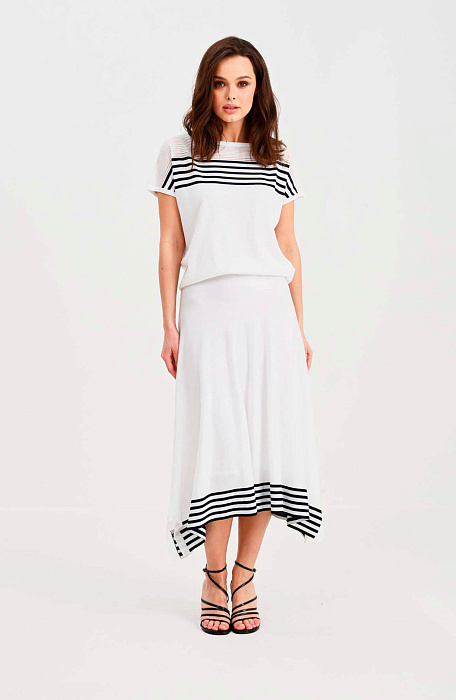 Юбка с асимметричным подолом Бренд GIORGIO GRATI