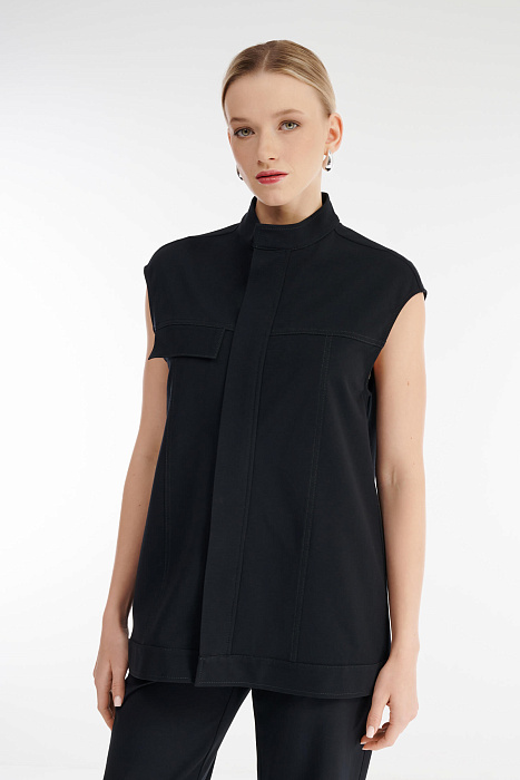 Жилет на молнии Бренд Sarah Pacini