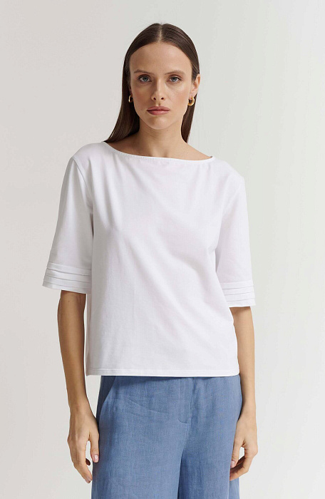 Футболка с удлиненным рукавом Бренд Sarah Pacini