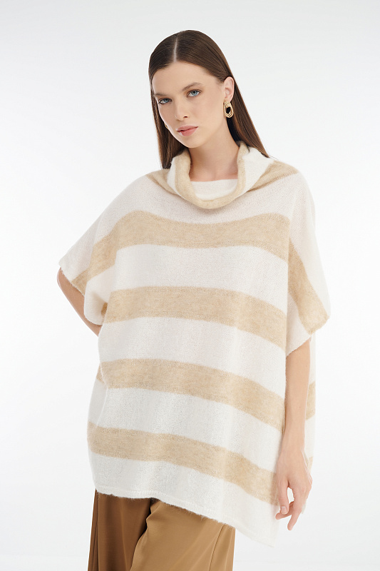 Свободный джемпер в полоску Бренд Sarah Pacini