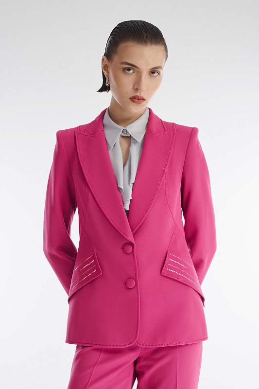 Пиджак приталенного кроя Бренд Caterina Leman