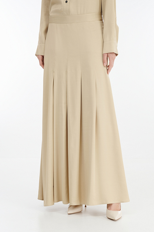 Юбка в крупную складку Бренд Sarah Pacini