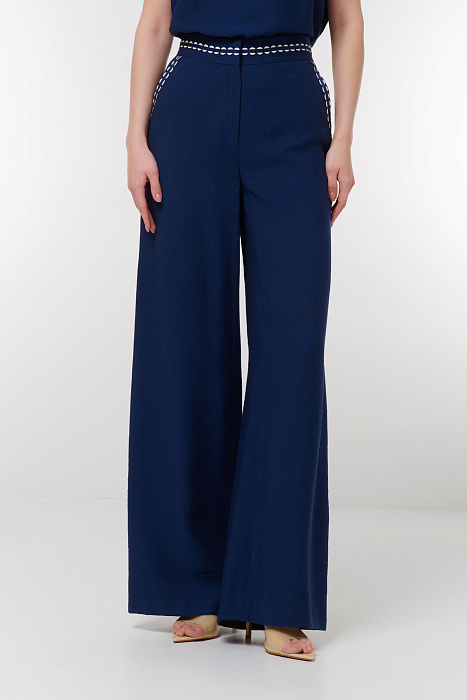 Брюки с контрастной окантовкой Бренд Caterina Leman