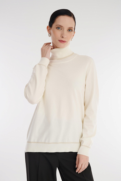 Удлиненная водолазка свободного кроя Бренд Diana Gallesi