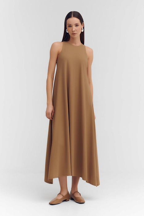 Платье ассиметричного кроя Бренд Sarah Pacini