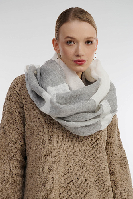 Льняной палантин Бренд Rocco Ragni