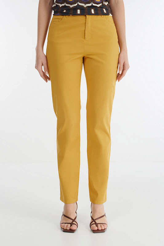 Узкие хлопковые брюки Бренд Diana Gallesi