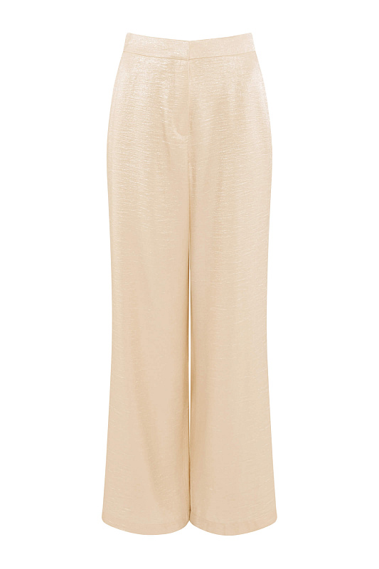 Широкие брюки с блеском Бренд Caterina Leman