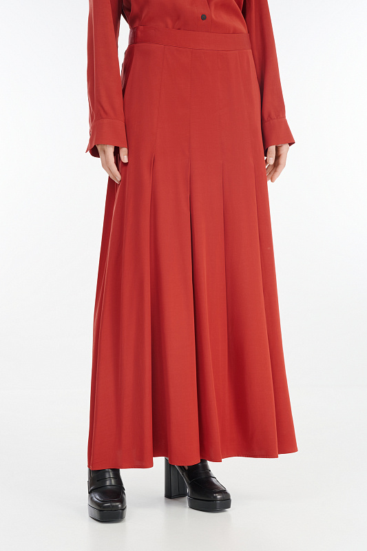 Юбка в крупную складку Бренд Sarah Pacini