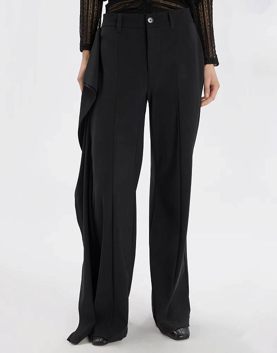 Брюки с драпировкой Бренд High