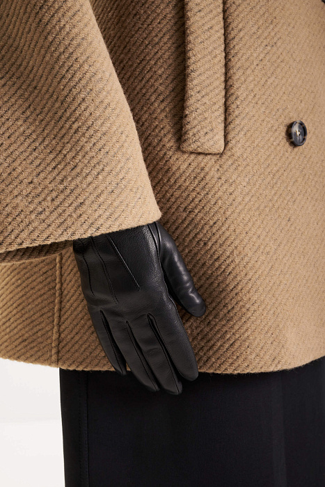 Перчатки из натуральной кожи Бренд MM