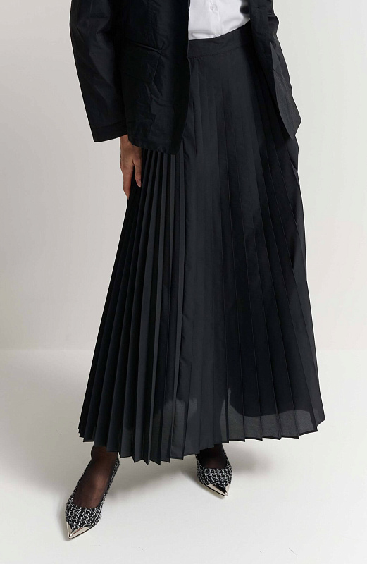 Юбка макси с плиссировкой Бренд Sarah Pacini