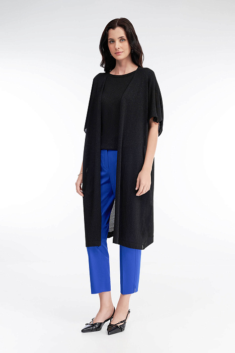 Удлиненный кардиган с люрексом Бренд Rocco Ragni