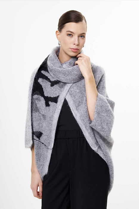 Кардиган из мохера и шерсти Бренд Sarah Pacini