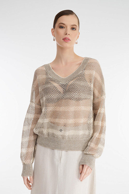 Пуловер с длинным рукавом Бренд Sarah Pacini