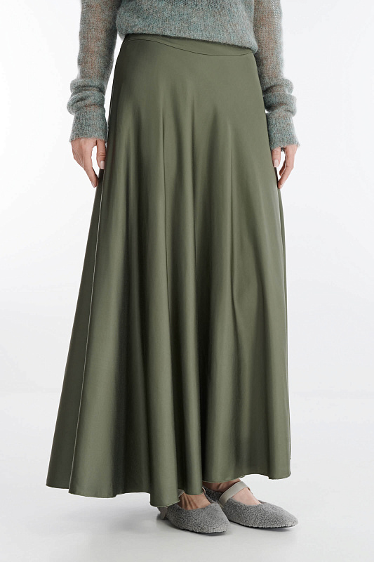 Длинная расклешенная юбка Бренд Sarah Pacini