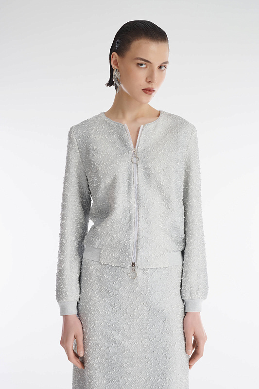 Фактурный бомбер Бренд Caterina Leman