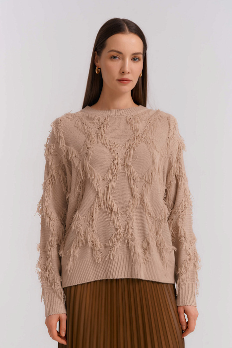 Джемпер с бахрамой Бренд Diana Gallesi