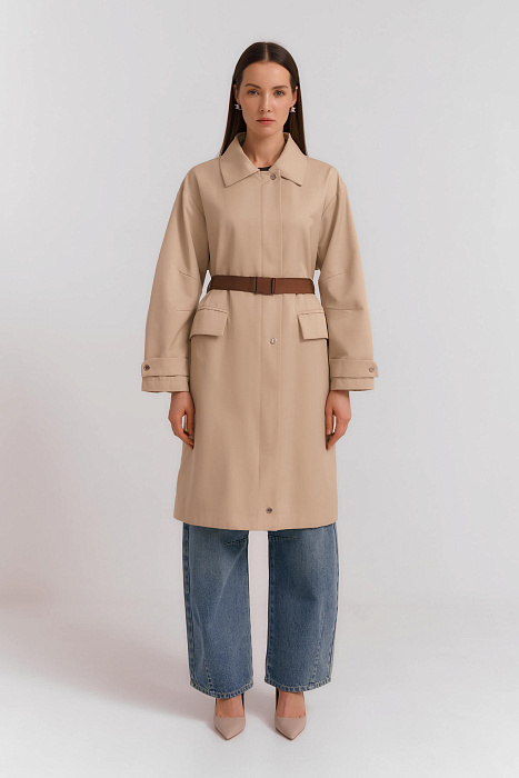 Плащ с поясом Бренд Diana Gallesi