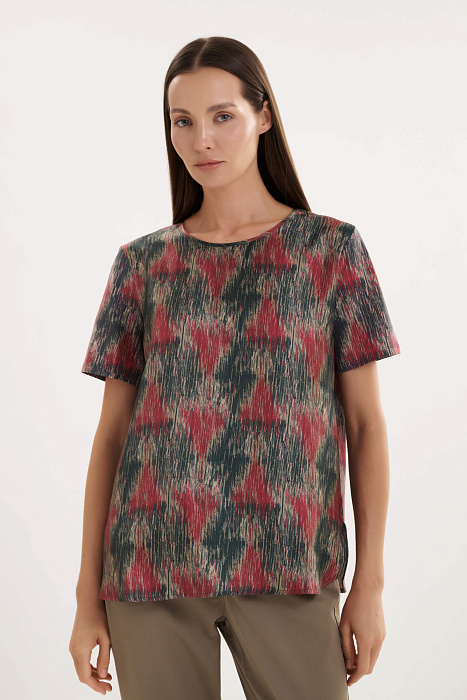 Хлопковая блузка Бренд MM