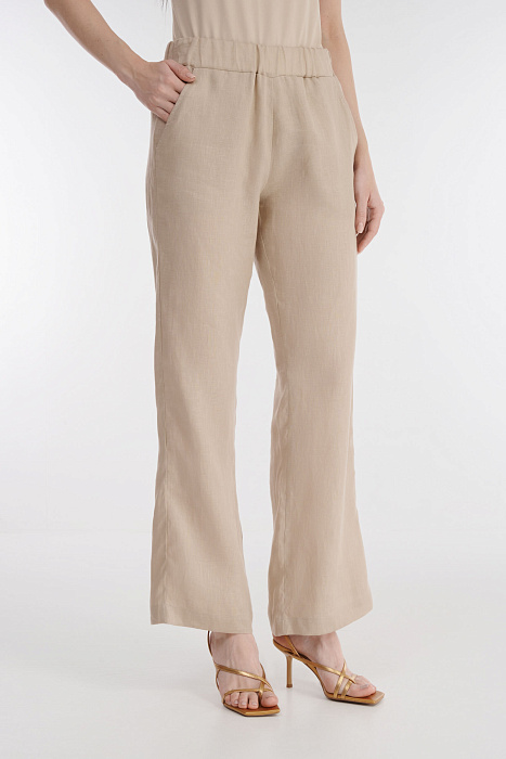 Льняные широкие брюки Бренд Daniela Drei