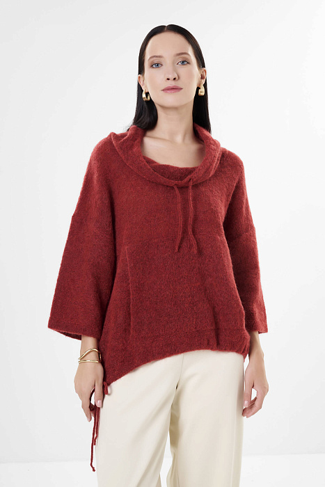 Джемпер из шерсти и мохера Бренд Sarah Pacini