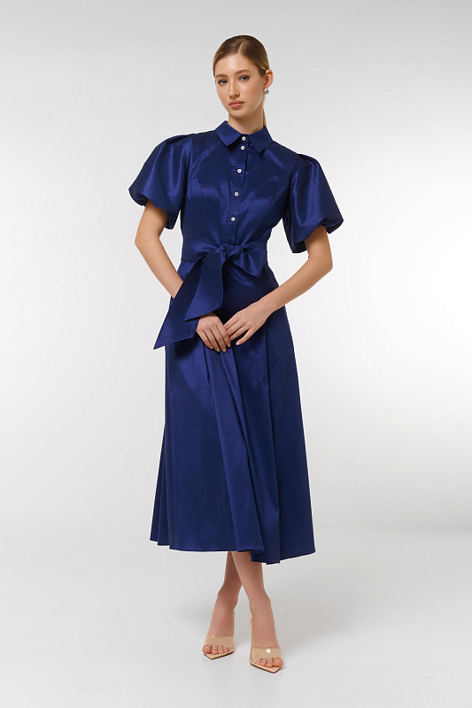 Платье миди с поясом Бренд Caterina Leman