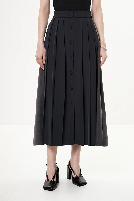 Юбка мидакси в складку Бренд Milva Mi