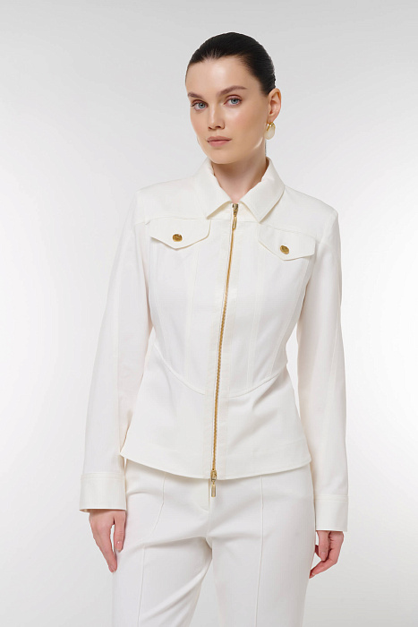 Приталенный жакет на молнии Бренд Caterina Leman