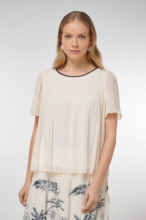 Блузка с поясом Бренд Caterina Leman