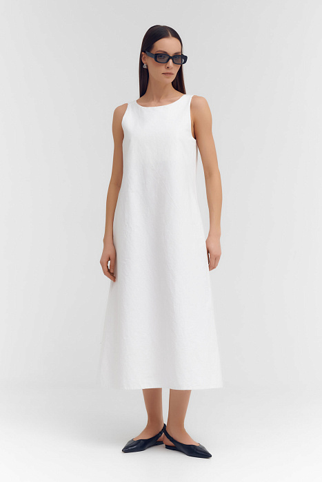 Платье макси с открытой спиной Бренд Sarah Pacini