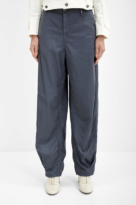 Зауженные брюки багги Бренд High