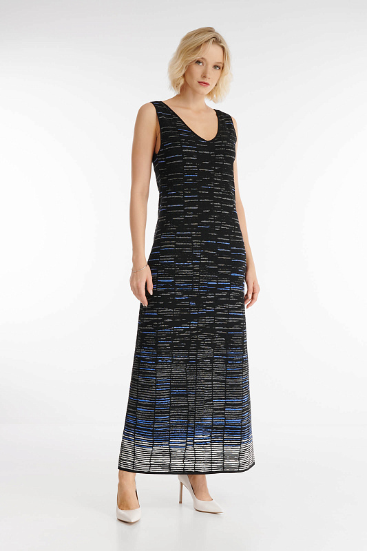 Трикотажное платье без рукавов Бренд Sarah Pacini