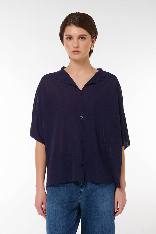 Кардиган свободного кроя на пуговицах Бренд Caterina Leman