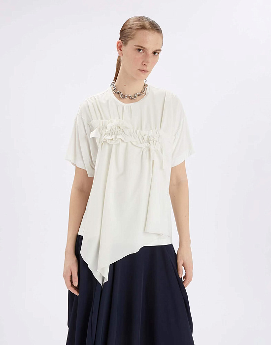 Футболка с оборками Бренд High