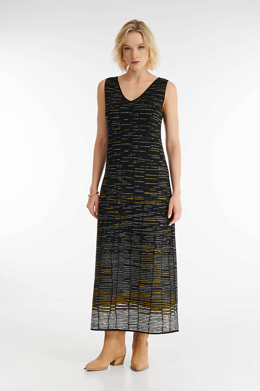 Трикотажное платье без рукавов Бренд Sarah Pacini