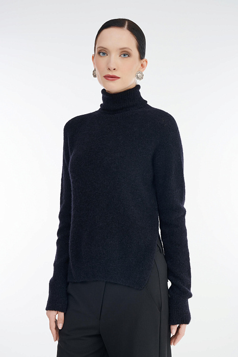 Свитер с воротником с отворотом Бренд Sarah Pacini