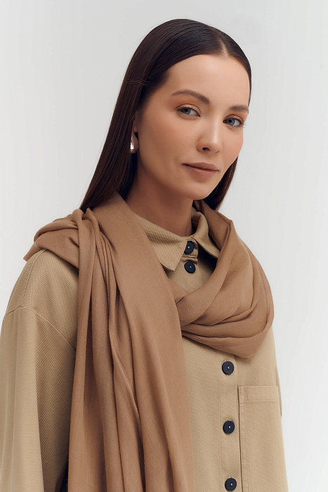 Палантин с шелком Бренд Sarah Pacini