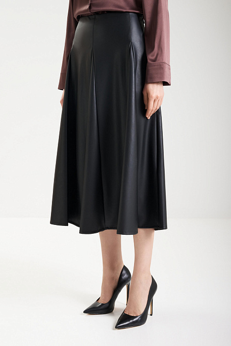 Юбка из экокожи Бренд MM