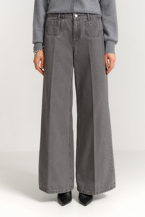 Широкие джинсы Бренд Diana Gallesi