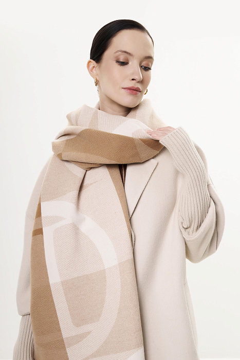 Палантин из смесовой вискозы Бренд Diana Gallesi