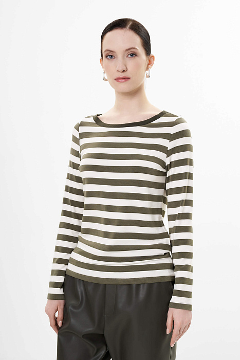 Лонгслив из вискозы Бренд Diana Gallesi