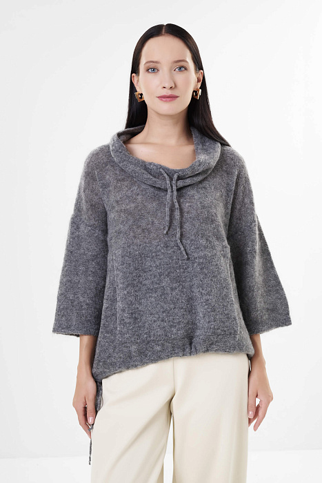 Джемпер из шерсти и мохера Бренд Sarah Pacini