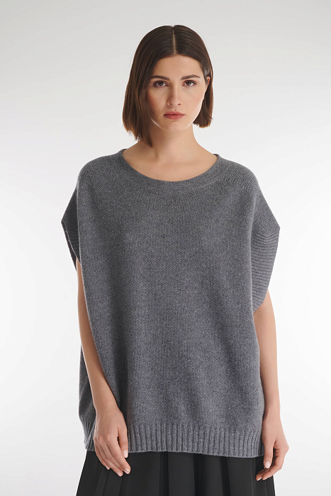 Жилет из шерсти и кашемира Бренд Caterina Leman