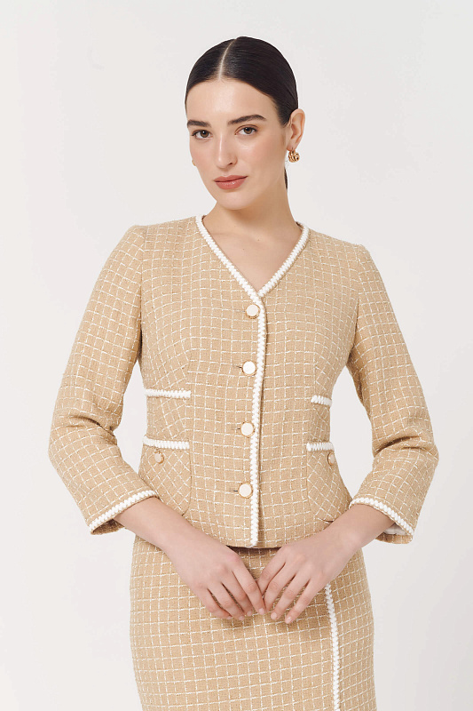 Жакет с люрексом Бренд Caterina Leman