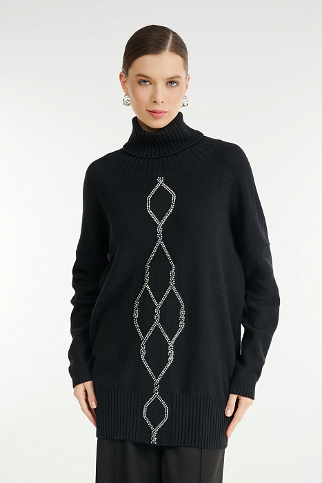 Свитер с воротником с отворотом Бренд Rocco Ragni